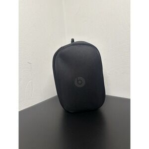 Beats Headphones All Black Carrying‎ Case Zip Up